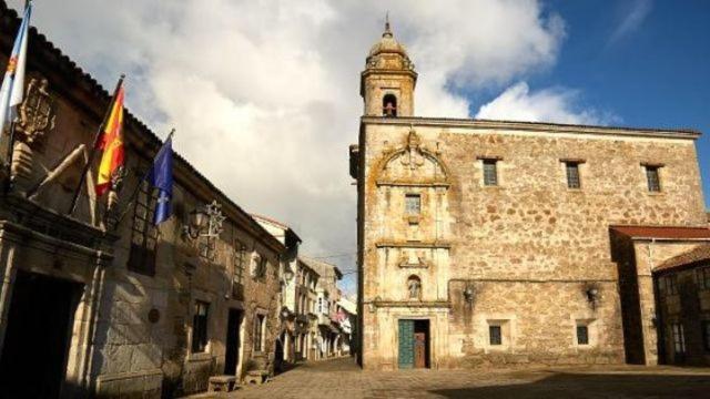 Appartamento El Rincon De Rebe Melide Esterno foto